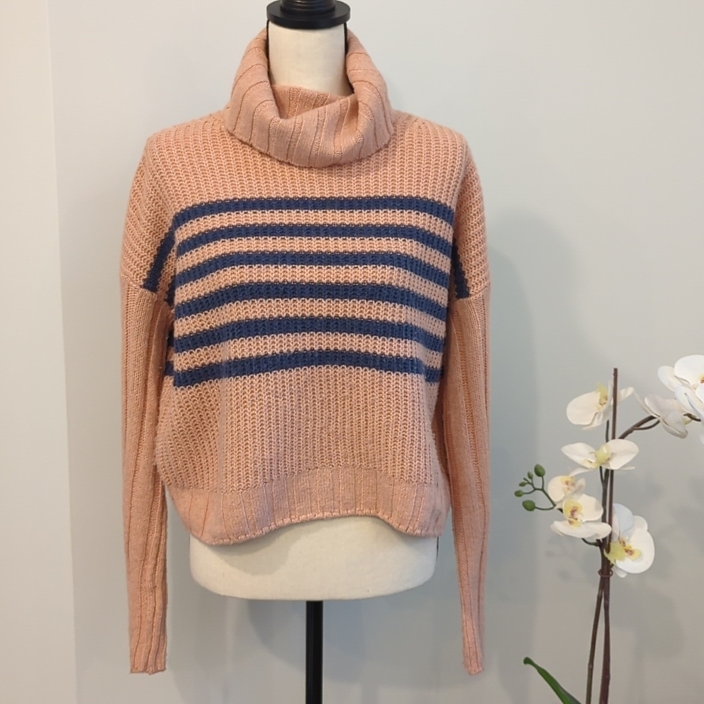 EUC SO Stripped Turtleneck - Size M